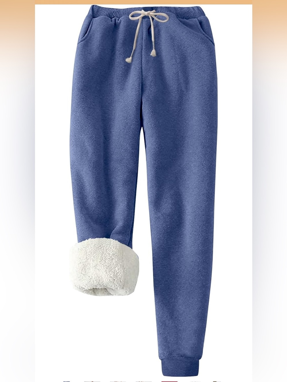 Flygo Fully Sherpa Lined Joggers